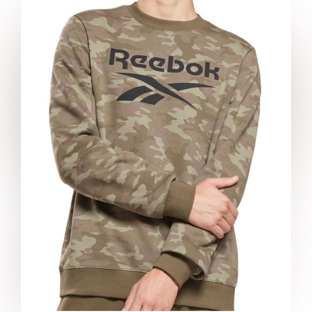 Reebok Camo Fleece Sweatshirt